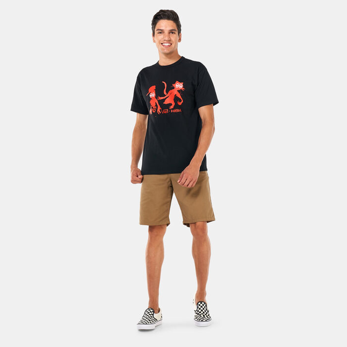 تيشيرت كروكد باي ناتاس فو راي اوف ذا وول كلاسيك للرجال image number 2