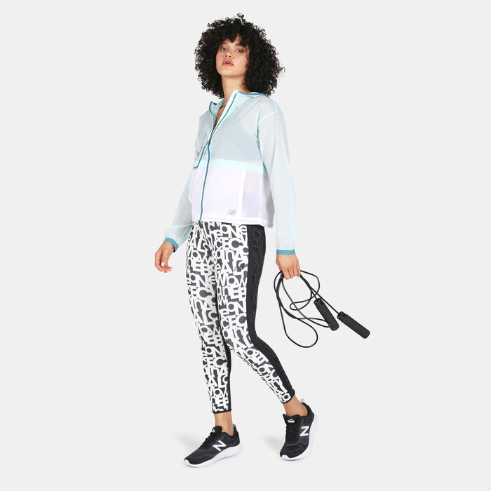 جاكيت برينتد امباكت رن لايت باك للنساء image number 2