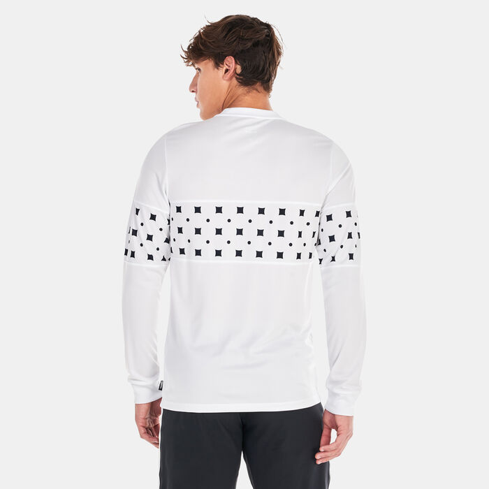 تيشيرت كرة القدم FC دراي-فت ليبيرو جرافيك بأكمام طويلة للرجال image number 1