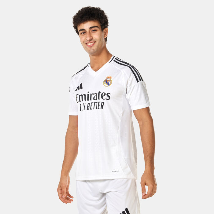 تيشيرت كرة القدم ريال مدريد الأساسي للرجال - 2024/25 تيشيرت كرة القدم ريال مدريد الأساسي للرجال - 2024/25 image number 0