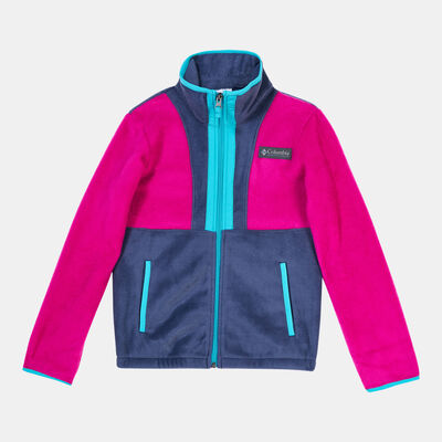 جاكيت باك باول فليس بسحاب كامل للاطفال