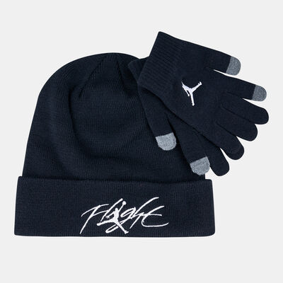 طقم قبعة وقفازات فلايت للاطفال