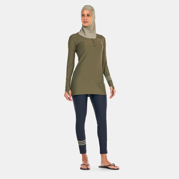 تيشيرت السباحة 3-سترايبس للنساء تيشيرت السباحة 3-سترايبس للنساء image number 2