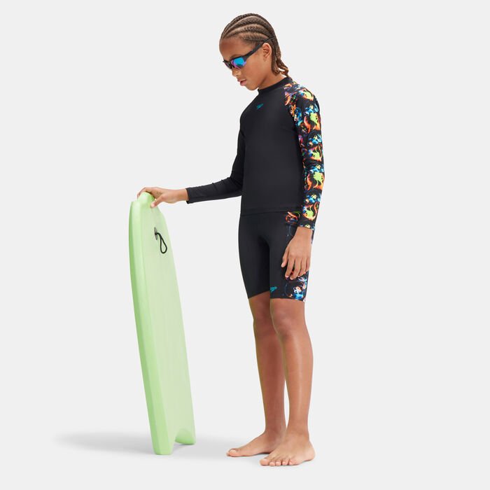 تيشيرت راشجارد ديجيتال برينتد بأكمام طويلة للاطفال image number 2