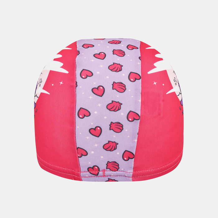 Kids' Learn to Swim Printed Swimming Cap Kids' Learn to Swim Printed Swimming Cap image number 1