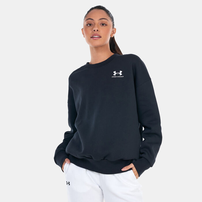 سويتشيرت UA ايسنشال فليس للنساء سويتشيرت UA ايسنشال فليس للنساء image number 0