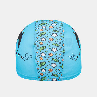 Kids' Learn to Swim Printed Swimming Cap