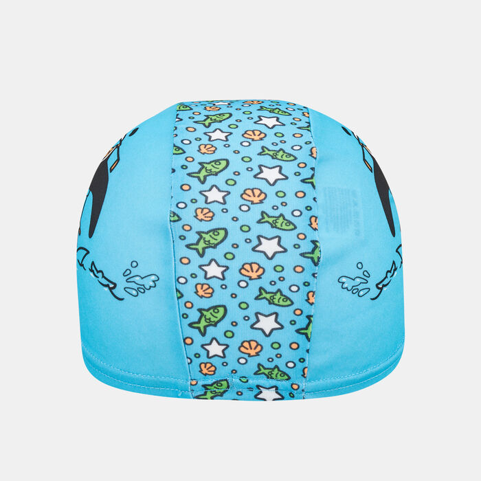 Kids' Learn to Swim Printed Swimming Cap Kids' Learn to Swim Printed Swimming Cap image number 1