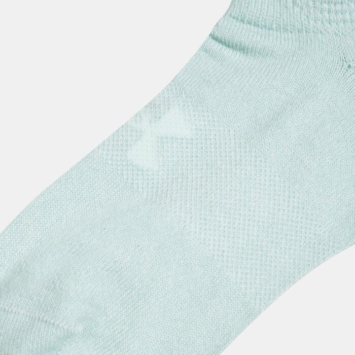 جوارب UA إسنشال نو شو أنكل للنساء (6 أزواج) image number 1