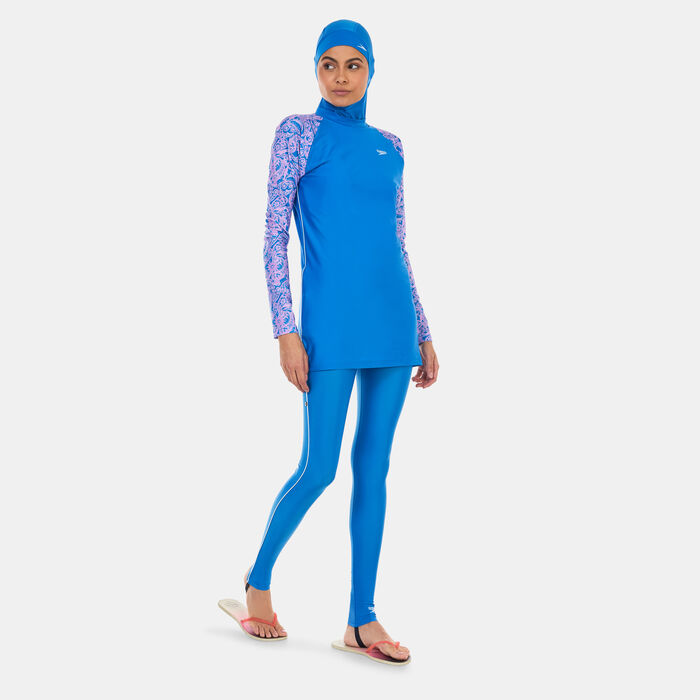 بدلة السباحة موديست للنساء - 3 قطع بدلة السباحة موديست للنساء - 3 قطع image number 0