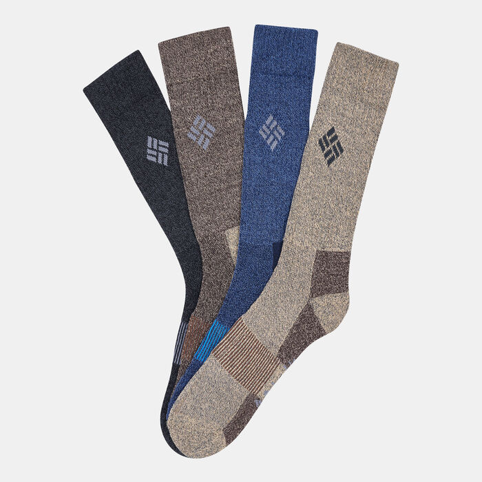 جوارب مويستشور كونترول كرو للرجال (4 أزواج) image number 0