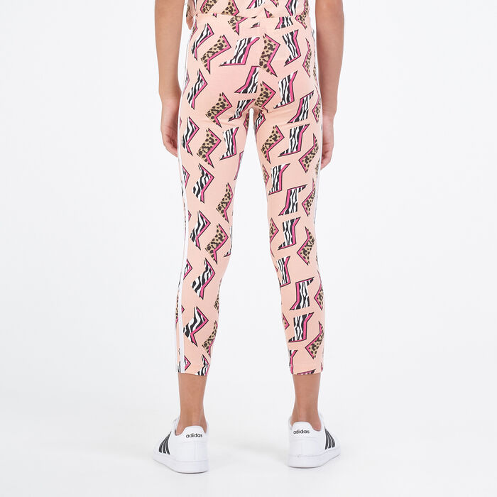 بنطال ليقنز اول اوفر برينت للاطفال image number 1