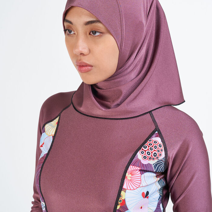 طقم السباحة ثري بيس اسلاميك للنساء طقم السباحة ثري بيس اسلاميك للنساء image number 3