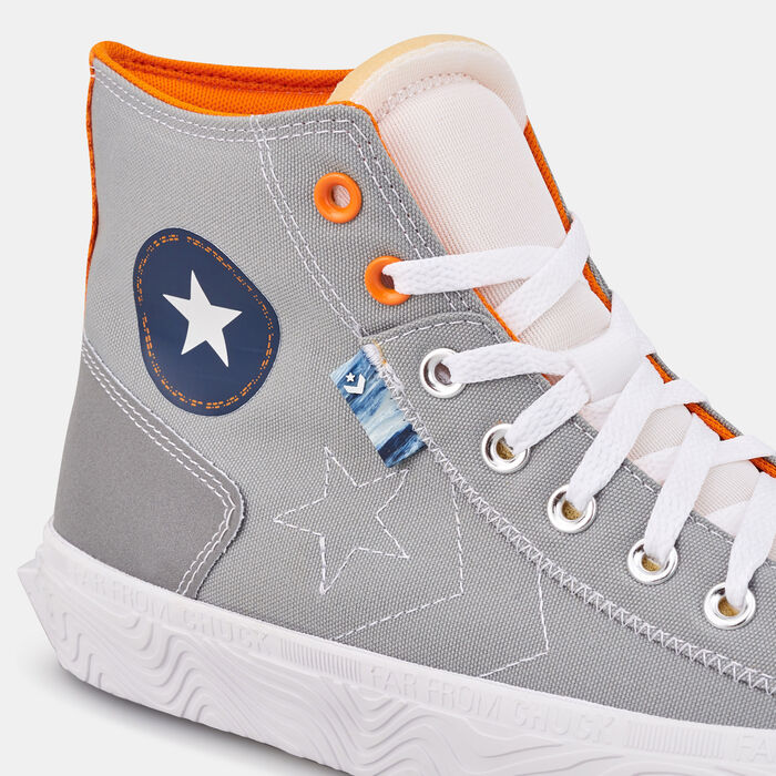 حذاء تشاك تيلور الت ستار ريفلكتيف شاين للرجال والنساء image number 4