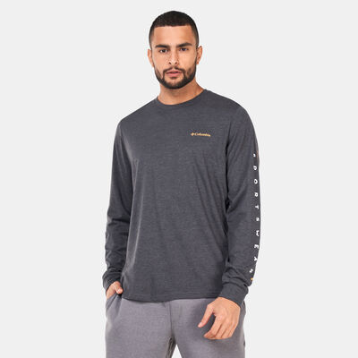 تيشيرت CSC بيسك لوجو بأكمام طويلة للرجال