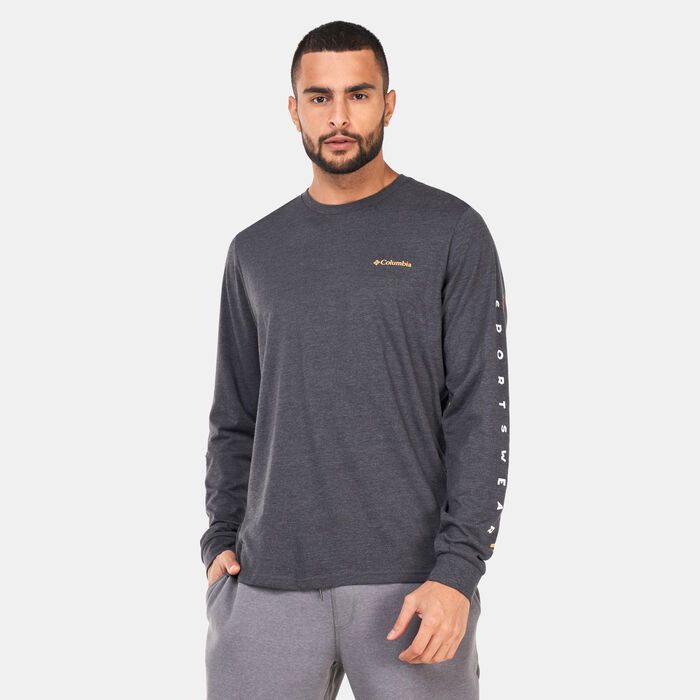 تيشيرت CSC بيسك لوجو بأكمام طويلة للرجال image number 0