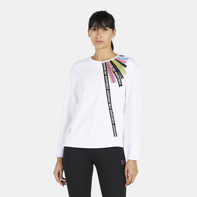 سويت شيرت لوجو للنساء