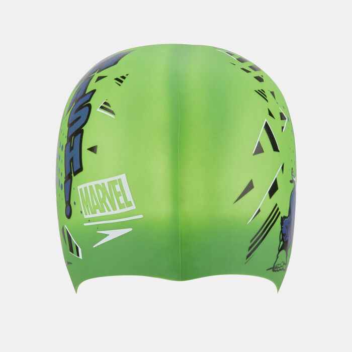 قبعة السباحة مارفل هالك جونيور سلوجان للاطفال قبعة السباحة مارفل هالك جونيور سلوجان للاطفال image number 0