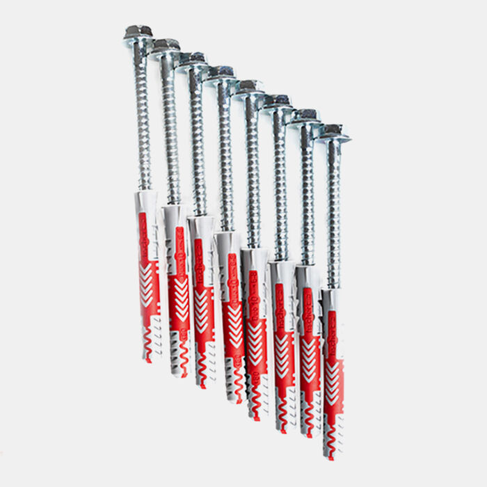 قطع تثبيت البراغي KM8 – Fischer 10 × 80 مع براغي Wall Bar قطع تثبيت البراغي KM8 – Fischer 10 × 80 مع براغي Wall Bar image number 1