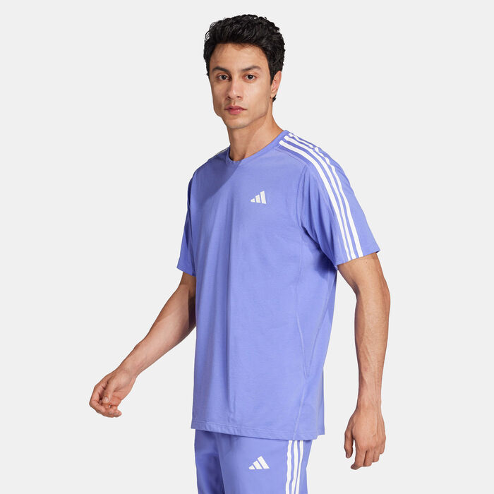 تيشيرت الجري اون ذا رن 3 سترايبس للرجال تيشيرت الجري اون ذا رن 3 سترايبس للرجال image number 0