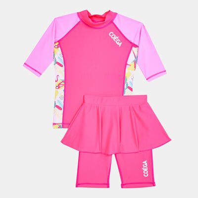 بدلة السباحة سكيرتد تو بيس للاطفال