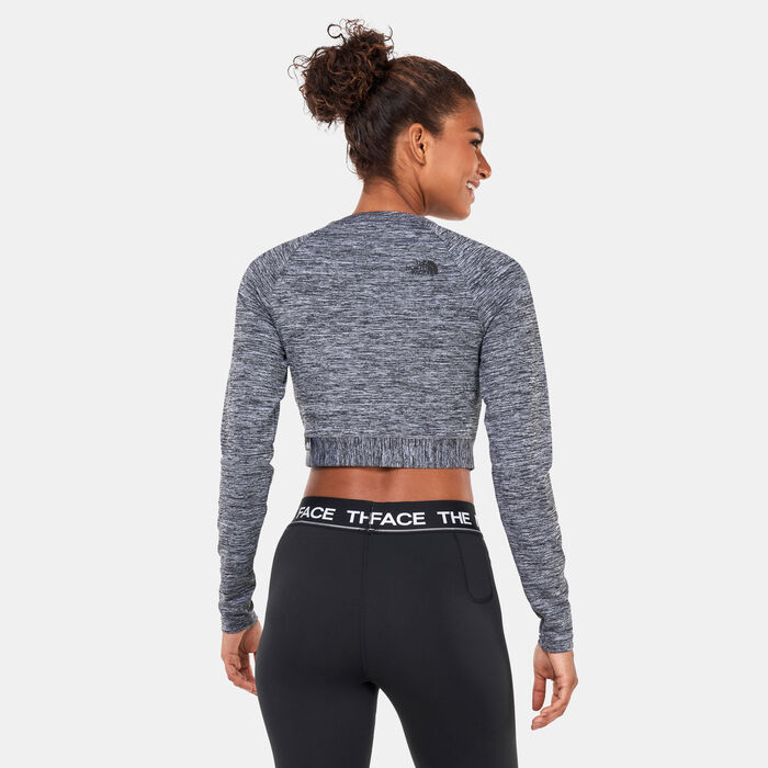 تيشيرت ستريتشي كروب للنساء image number 1