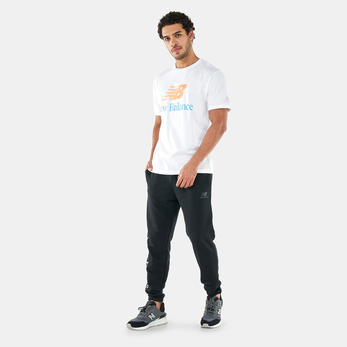 تيشيرت ايسنشالز سيليبريت سبليت لوجو للرجال image number 2