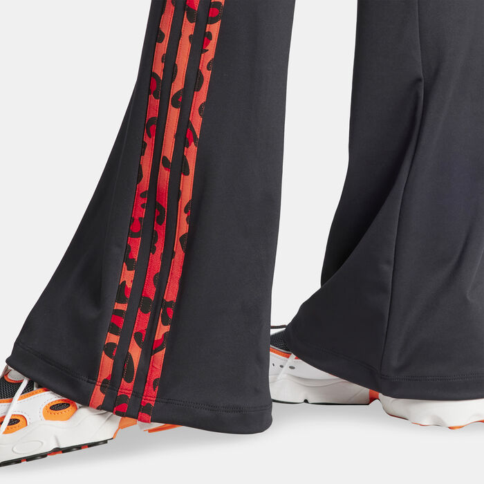 بنطال ليوبارد لوكس 3-سترايبس انفيل فليرد للنساء image number 4