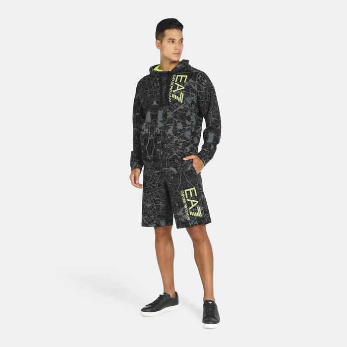 هودي بطبعات للرجال image number 2