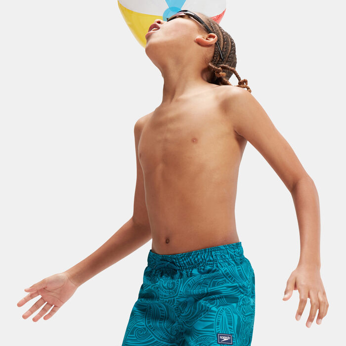 شورت السباحة برينتد بمقاس 13 للاطفال image number 1