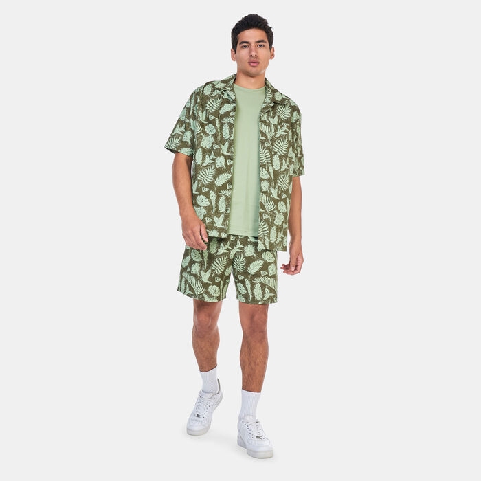 شورت اول اوفر برينت ووفن للرجال شورت اول اوفر برينت ووفن للرجال image number 2