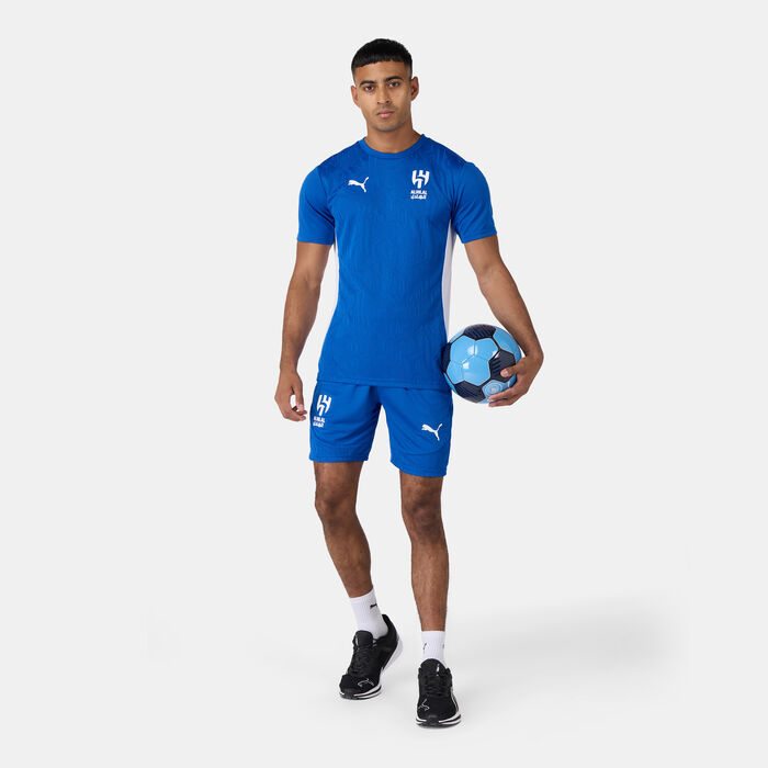 تيشيرت تمرين كرة القدم الهلال للرجال تيشيرت تمرين كرة القدم الهلال للرجال image number 2