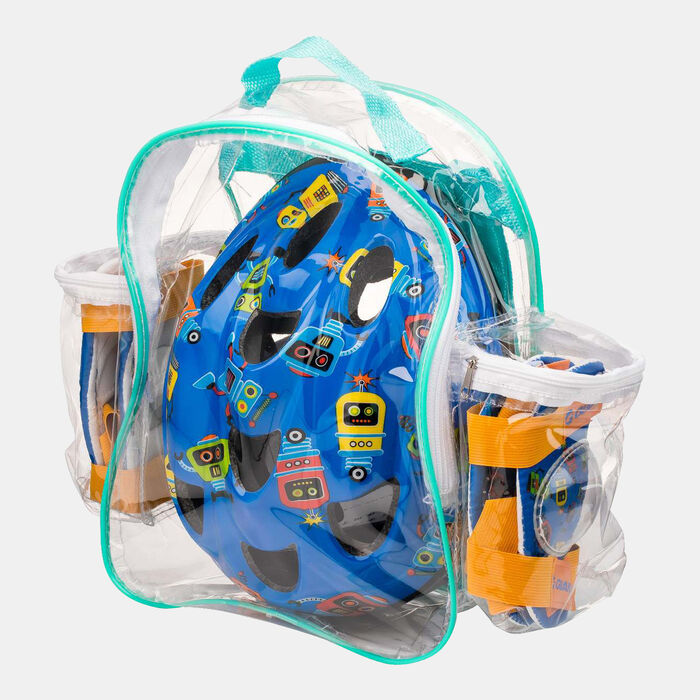 طقم الحماية مع الخوذة - RR (52-56سم) image number 0