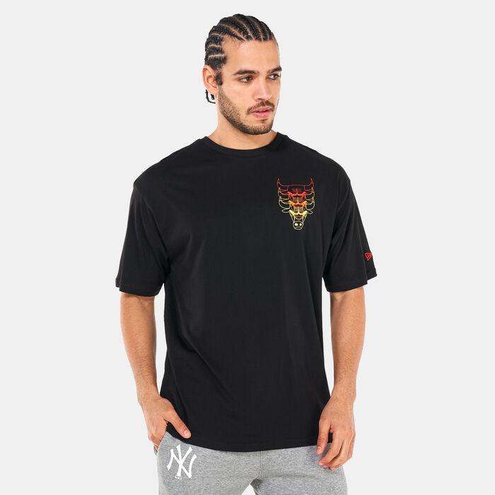 تيشيرت ان بي ايه شيكاغو بولز ستاكد لوجو للرجال image number 0