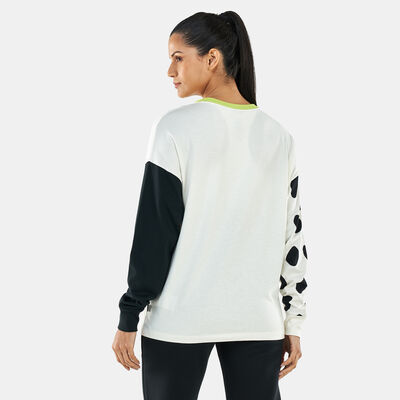 تيشيرت شيتاه كلربلوكد ستار شيفرون للنساء