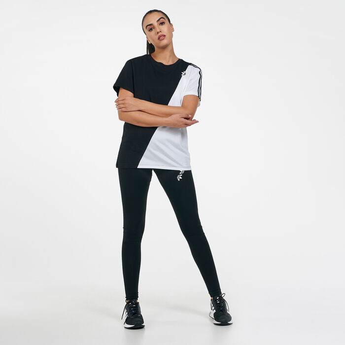 بنطال ليقنز اديكلر سلايسد تريفويل للنساء image number 2