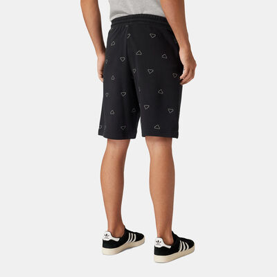 شورت سيزونال اسينشالز مونوغرام جرافيك للرجال