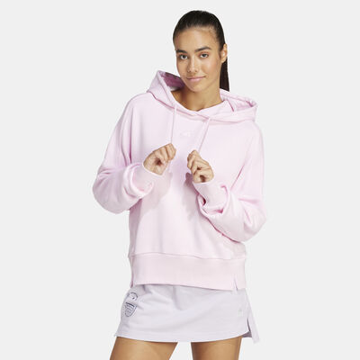 هودي لاونج لوجو للنساء هودي لاونج لوجو للنساء