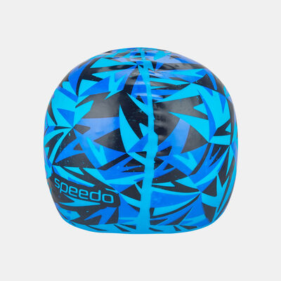 قبعة السباحة برينتد سيليكون للاطفال قبعة السباحة برينتد سيليكون للاطفال