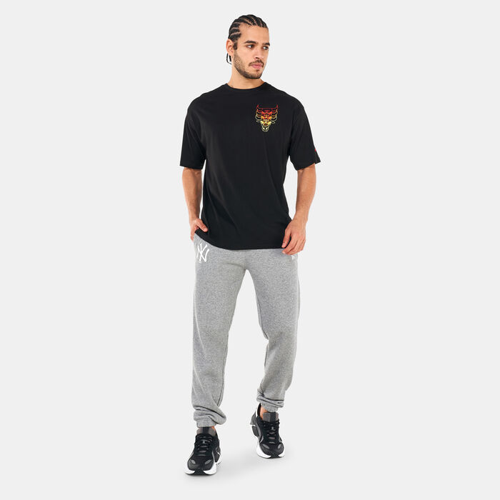 تيشيرت ان بي ايه شيكاغو بولز ستاكد لوجو للرجال image number 2