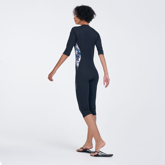 بدلة السباحة 3/4 سليم كيني للنساء (قطعة واحدة) image number 1