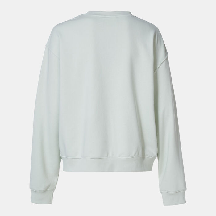 سويت شيرت سبورت ايسنشالز فرينش تيري للنساء image number 1